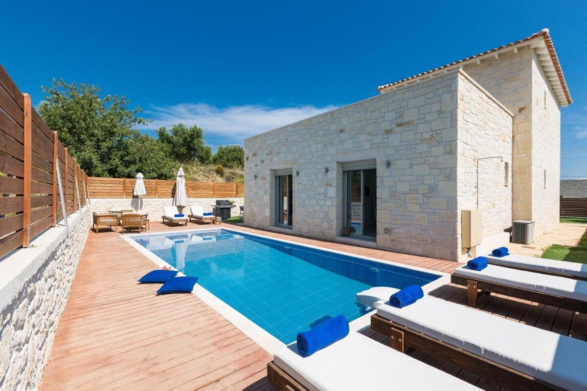 Villa Vera - With Private Heated Pool & Jacuzzi Pangalochori Exteriér fotografie